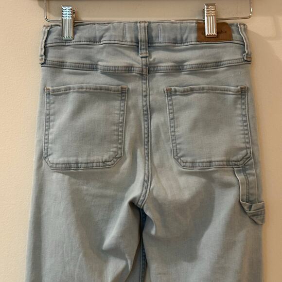 Abercrombie Kids High Rise Wide Leg Jeans sz 15/16 SLIM - Picture 6 of 7